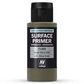 Vallejo Surface Primer - US Olive Drab 60 ml